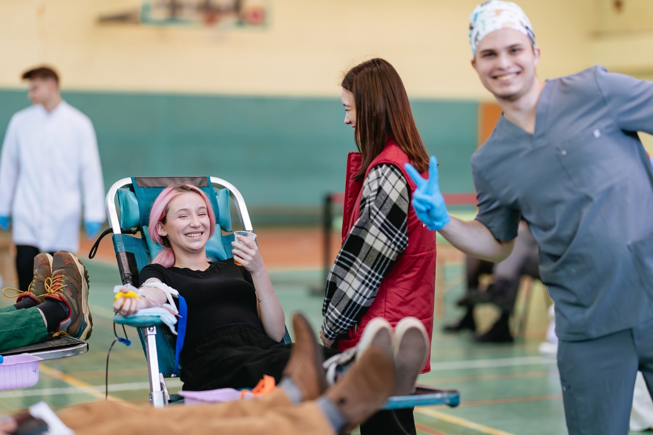 Летняя неделя донора в Пироговском университете 